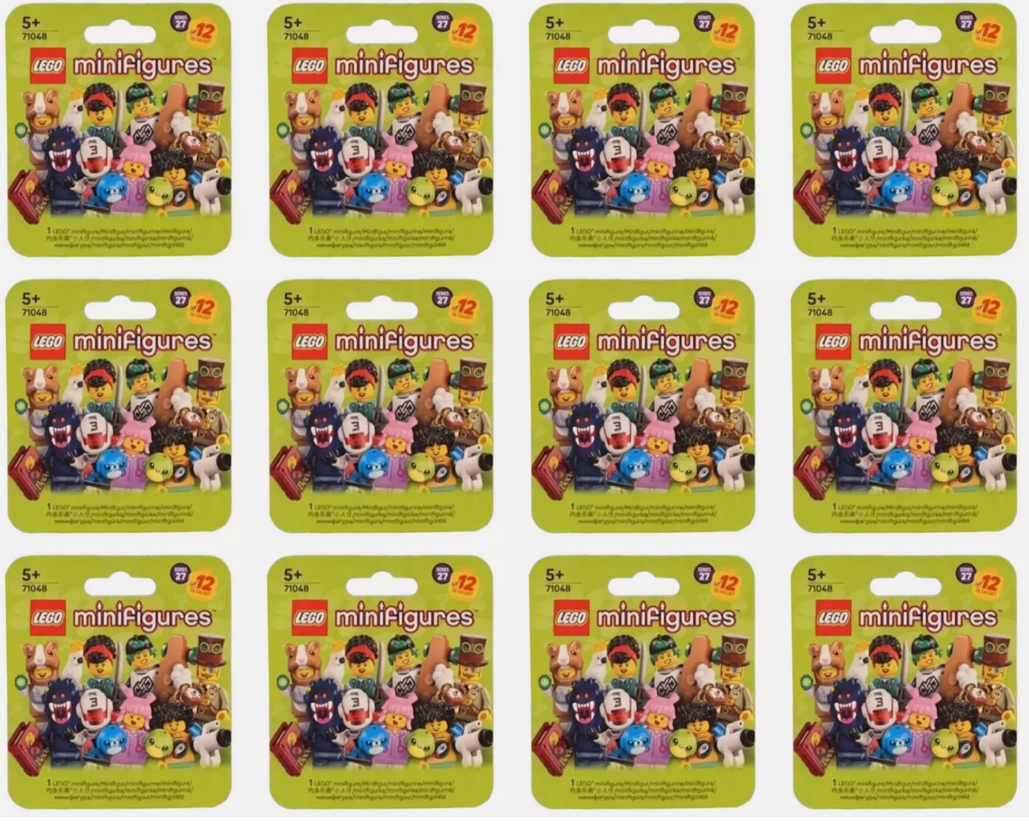 Lego Minifigures 71048 Series 27 - Case of 36 CMF  (PRE-ORDER ships Mid Jan)