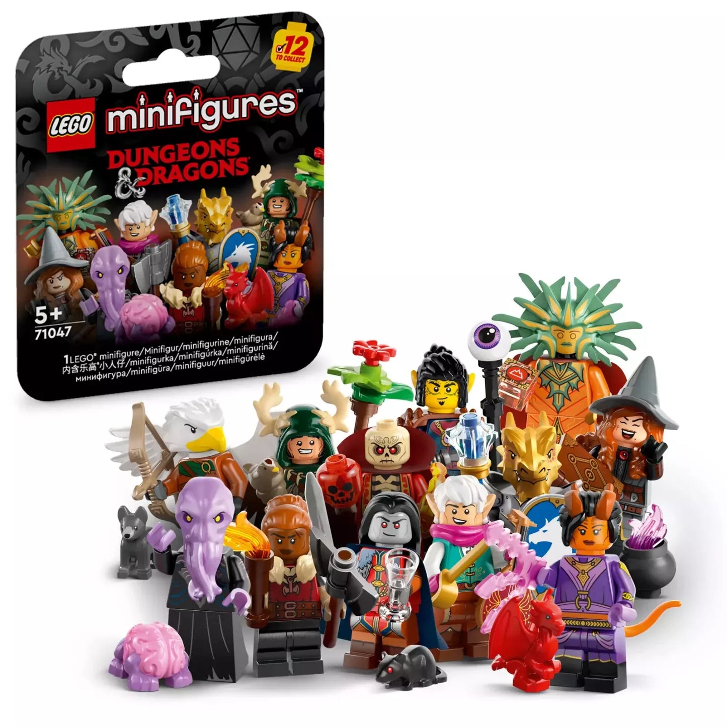 LEGO Minifigures Dungeons and Dragons 71047 - Set of all 12 figures (IN STOCK)